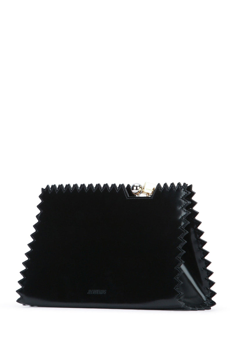 Jacquemus Salon Clutch — Black