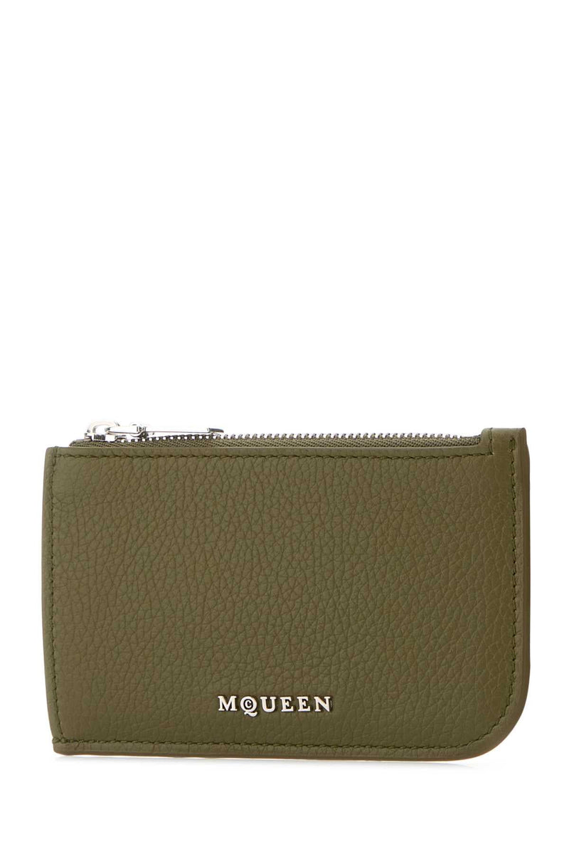 Alexander Mcqueen Card Case — Green Cases