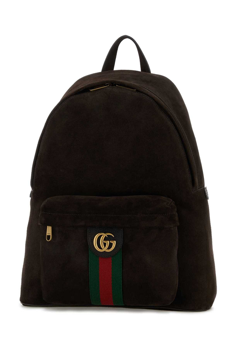 Gucci Ophidia Backpack — Brown