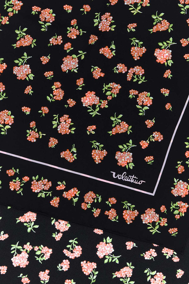 Valentino Garavani Shawls Scarf — Black Exterior: Silk Scarfs