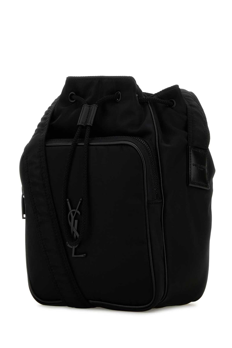Saint Laurent Bucket Bag — Black