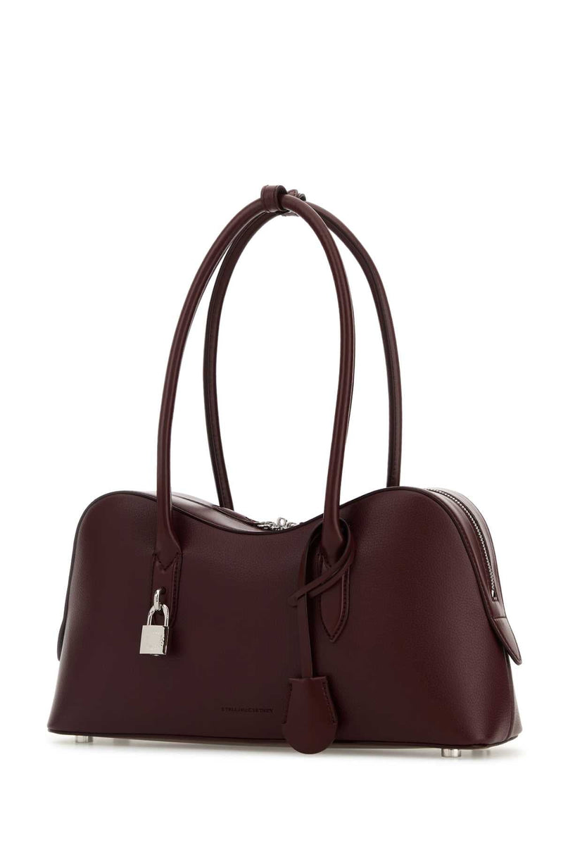 Stella Mccartney Ryder Shoulder Bag — Burgundy