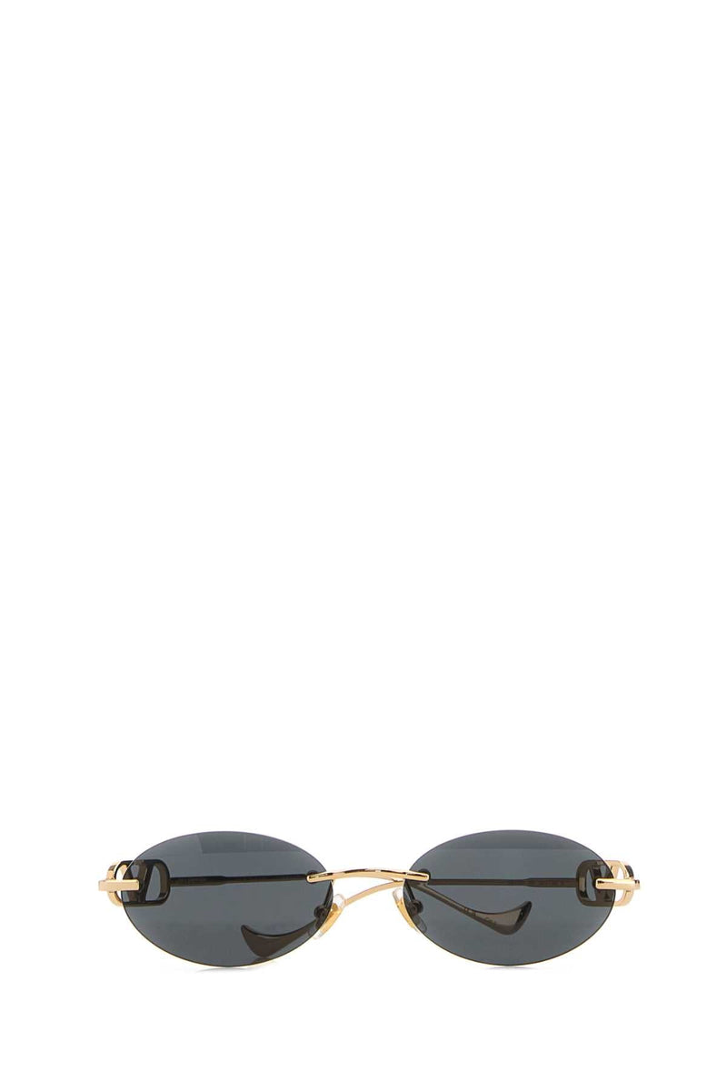 Valentino Garavani Sunglass Gold Metal Sunglasses —