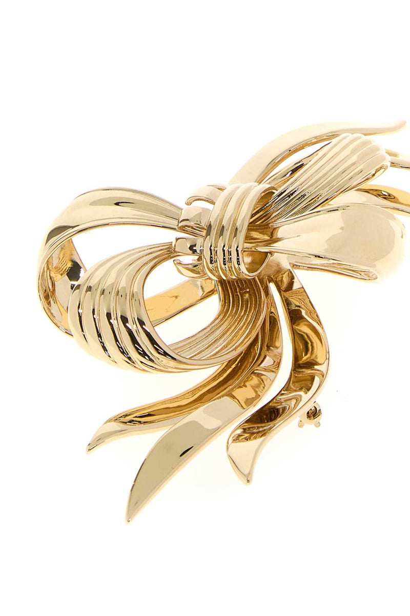 Miu Miu Jewelry Hair Clip — Gold Ottone Pins Claws & Clips