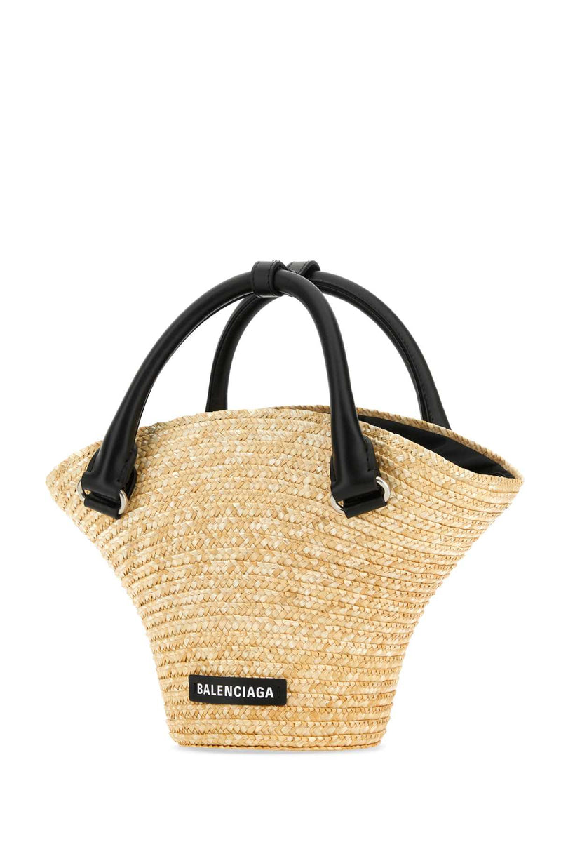 Balenciaga Bucket Bag — Beige
