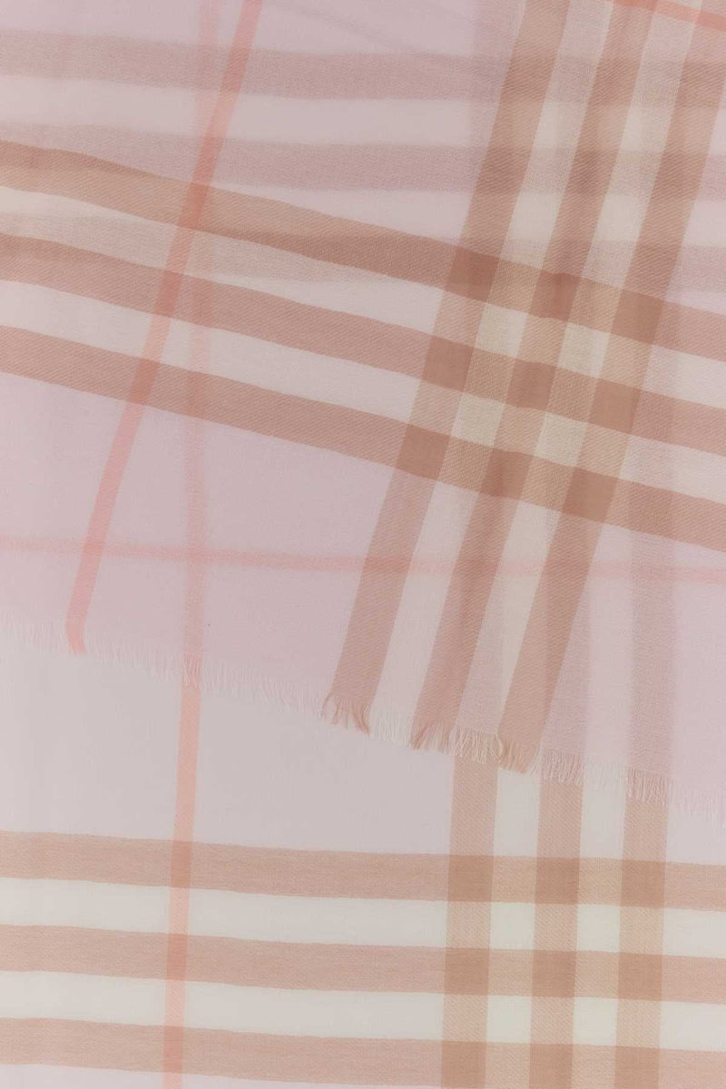 Burberry Giant Scarf — Pink Exterior: Wool Scarfs