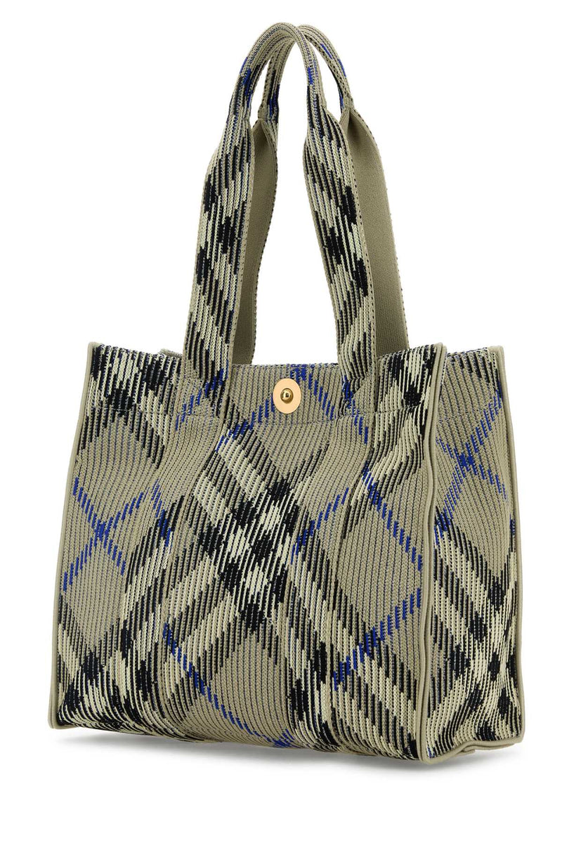 Burberry Knit Tote Bag — Beige