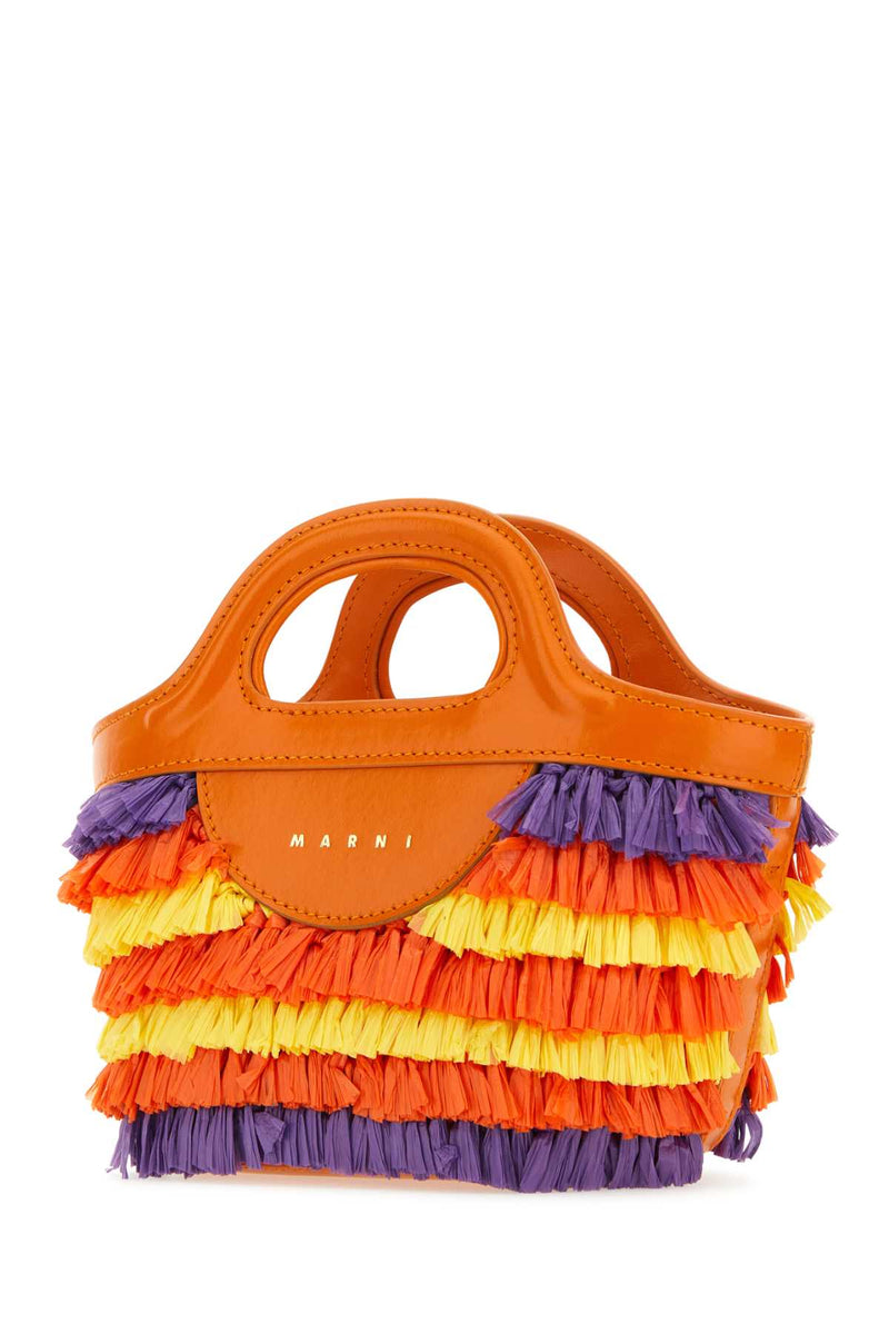 Marni Top Handle Bag — Orange