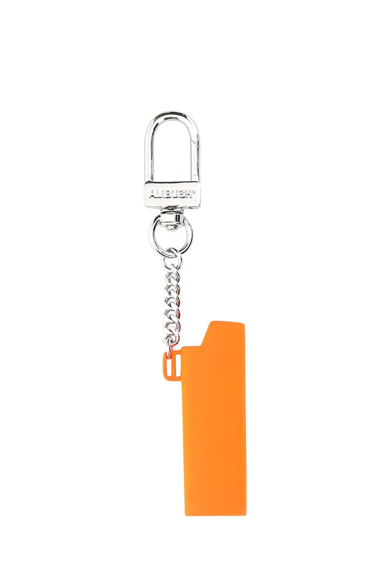 Ambush Metal Lighter Holder Key Case — Orange Exterior: Brass Belt
