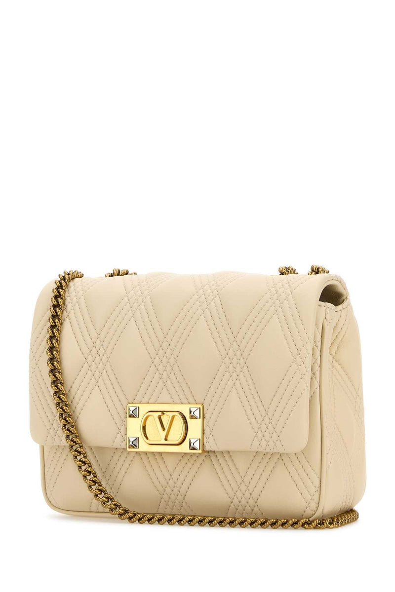 Valentino Garavani Shoulder Bag — Beige