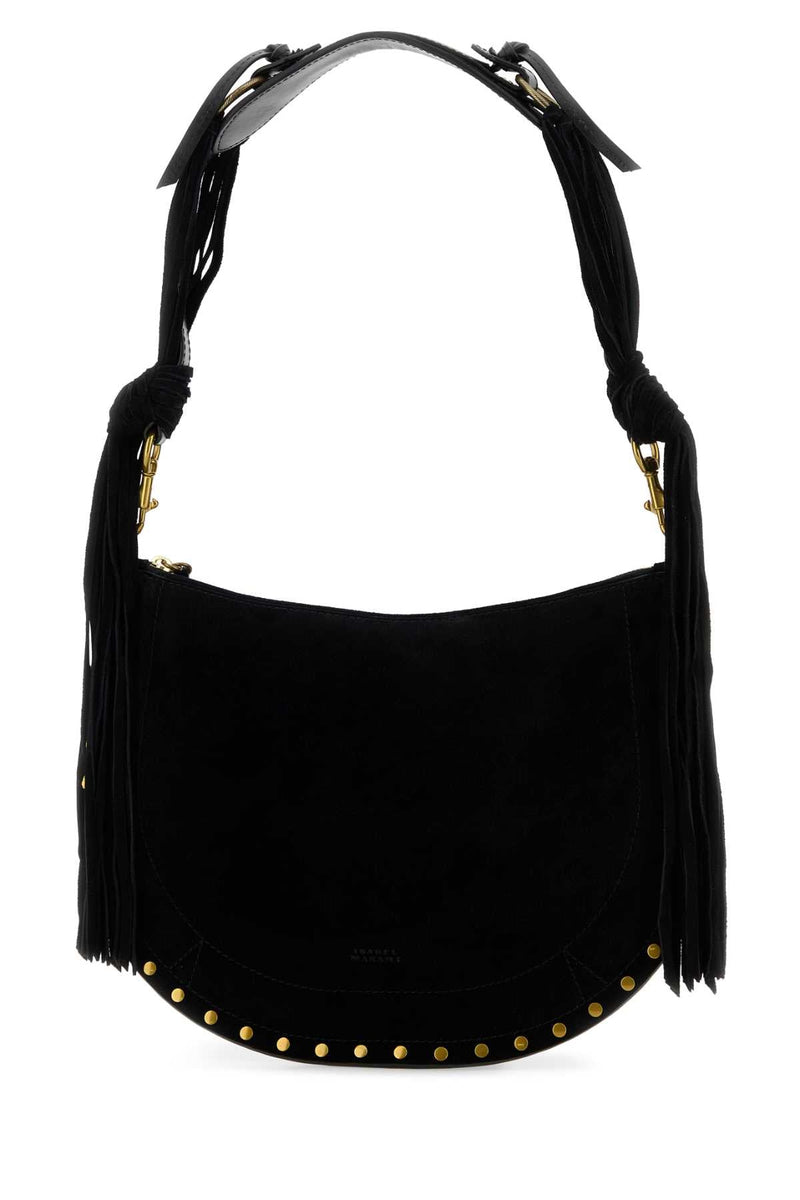 Isabel Marant Soft Shoulder Bag — Black