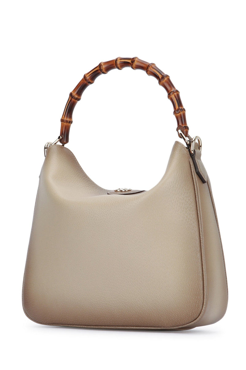 Gucci Diana Shoulder Bag — Beige Calf Skin