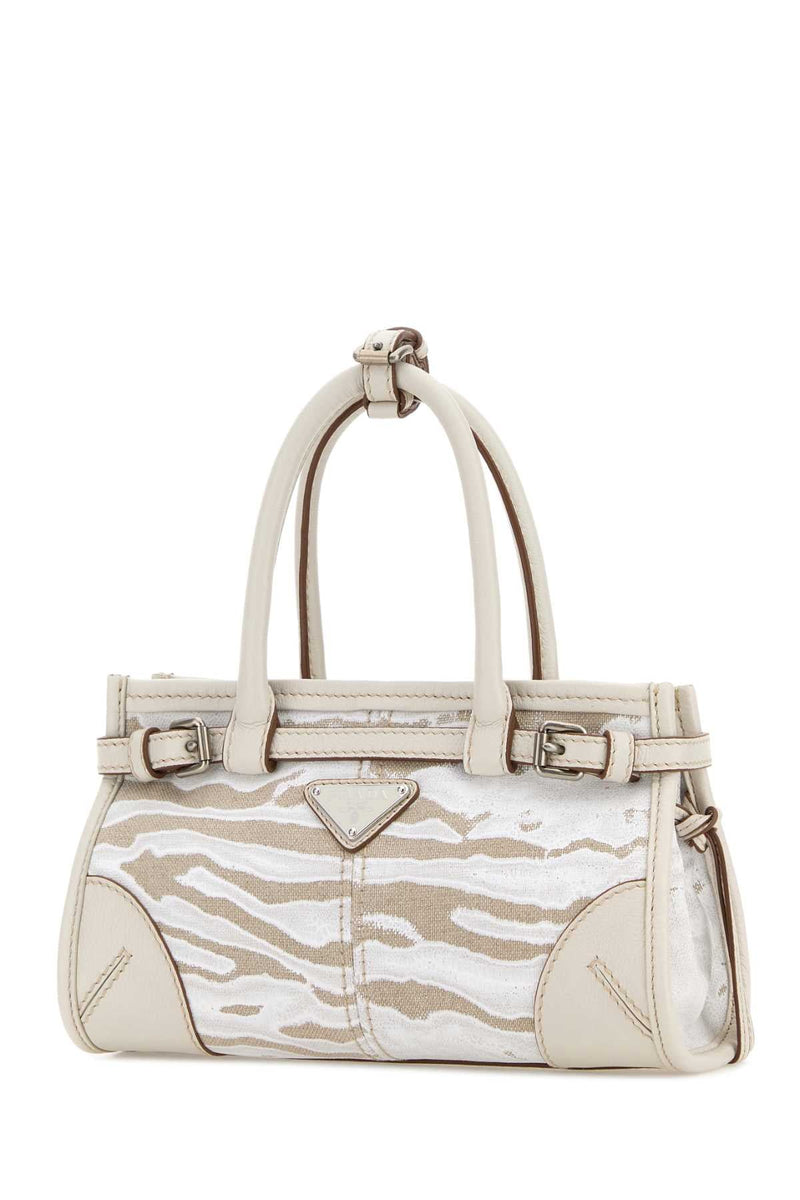 Prada Bonnie Shoulder Bag — Beige