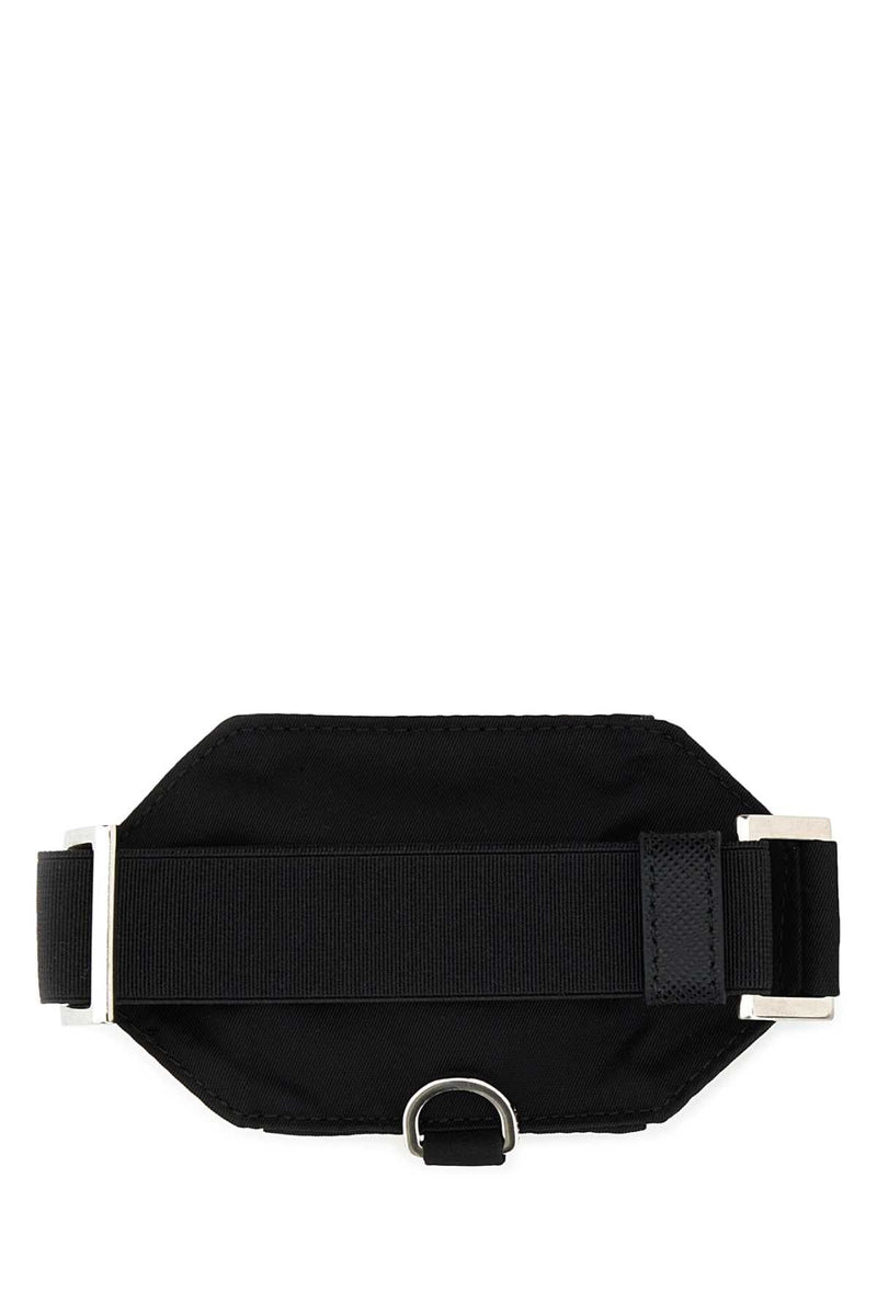 Prada Belt Bag — Black Poliammide Riciclata Wallet