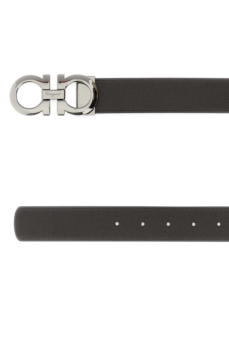 Ferragamo Adjus Belt — Brown Calf
