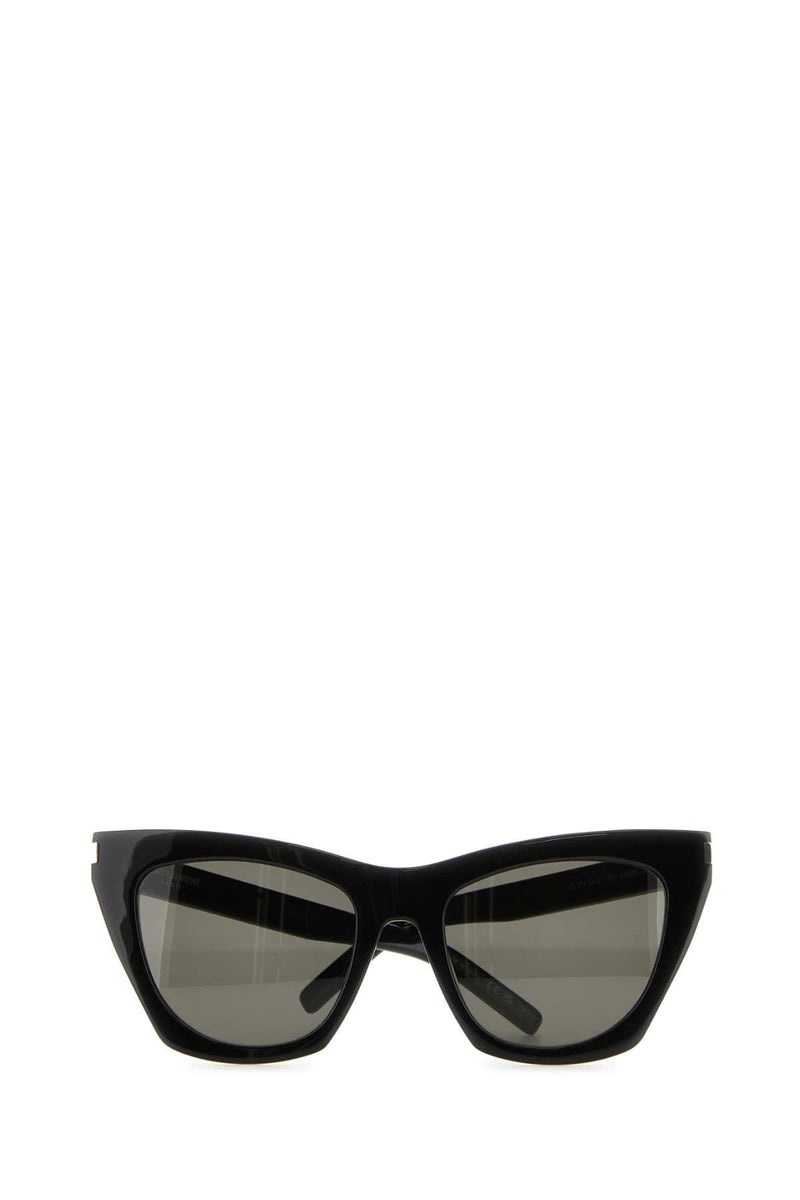 Saint Laurent Sl Acetate Cat-Eye Sunglasses — Black