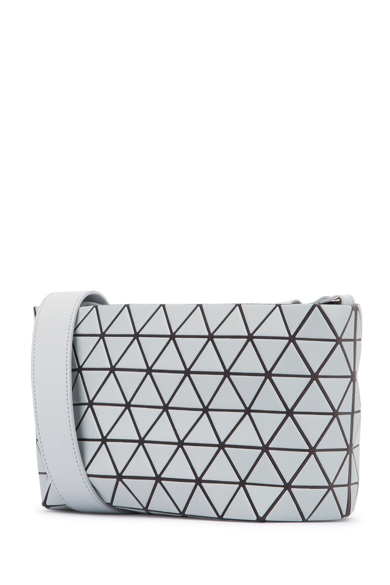 Baobao Matte Crossbody Bag — Gray Mixed Fibres