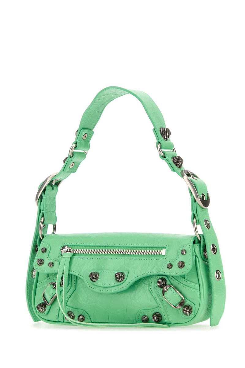 Balenciaga Le Cagole Sling Xs Shoulder Bag — Green
