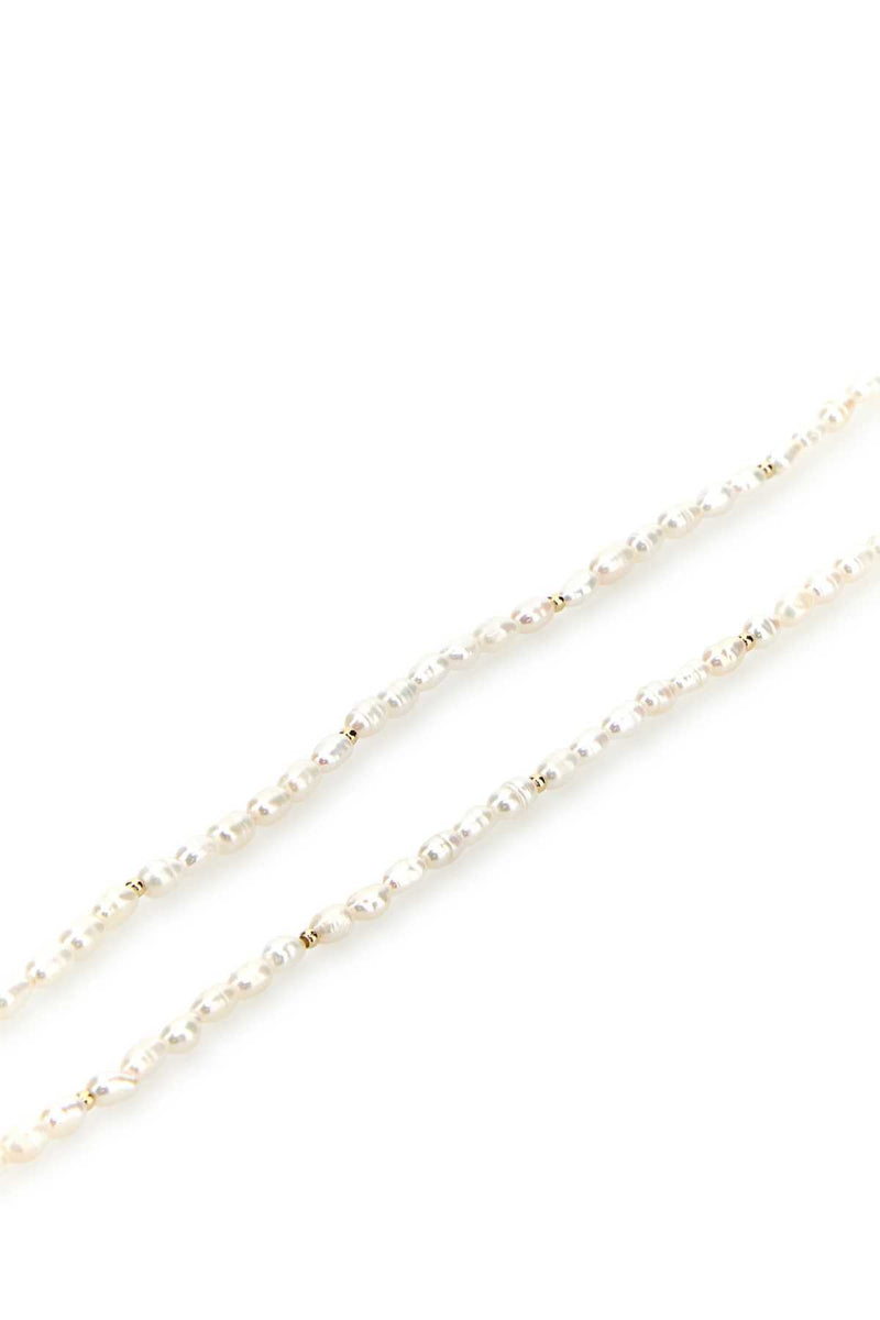 Valentino Garavani Ovalette Necklace — White Necklaces
