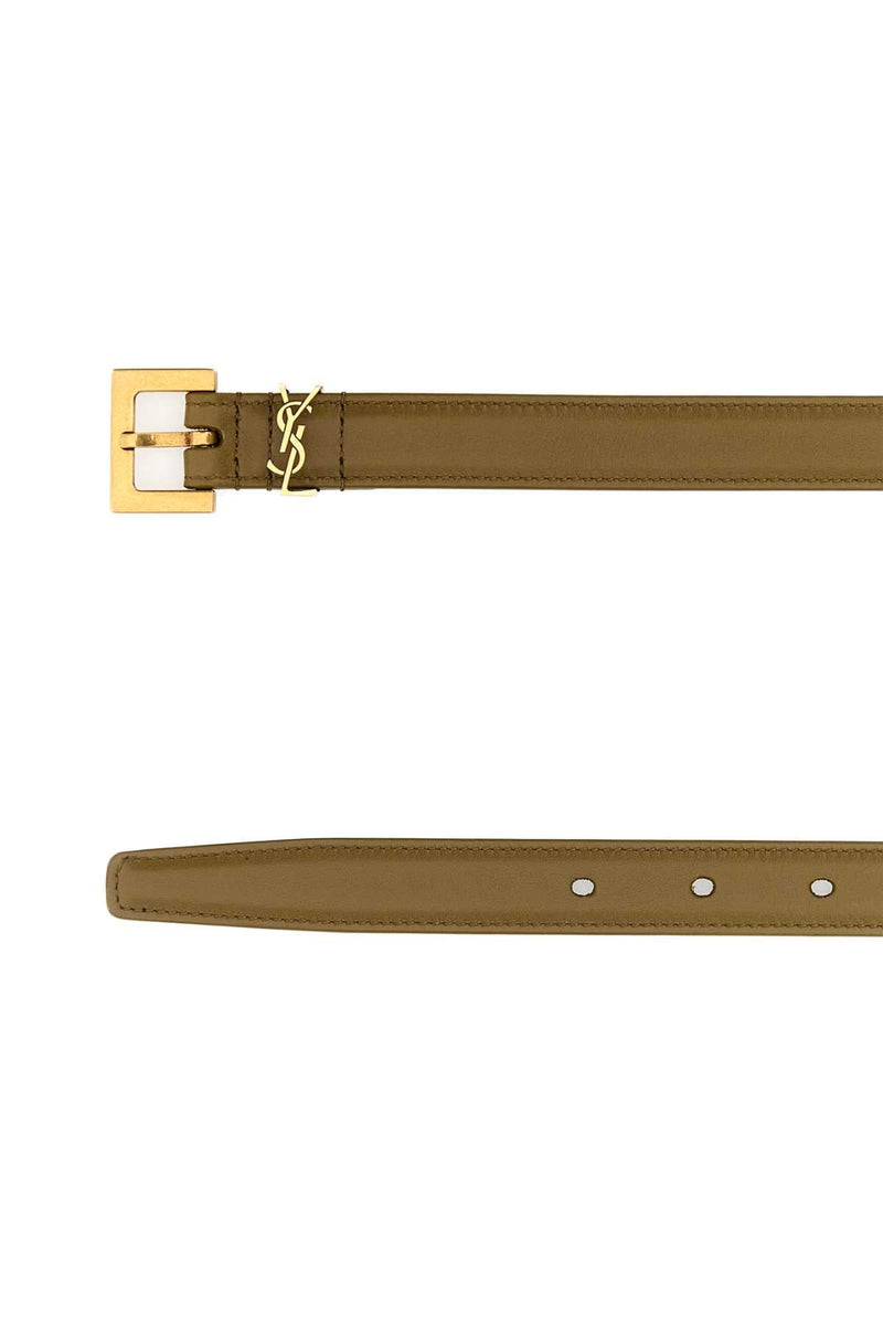 Saint Laurent Belt — Brown