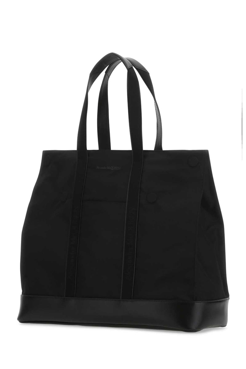 Alexander Mcqueen Tote Bag — Black