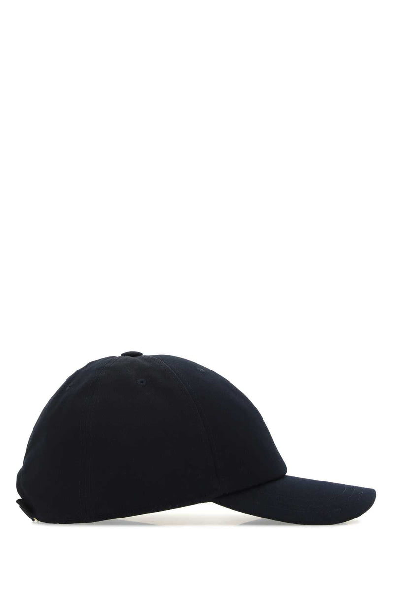 Thom Browne Hat Cotton Baseball Cap — Navy Self: Caps