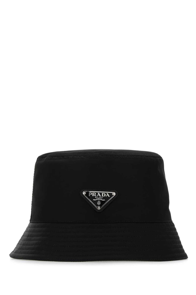 Prada Re-Nylon Bucket Hat — Black