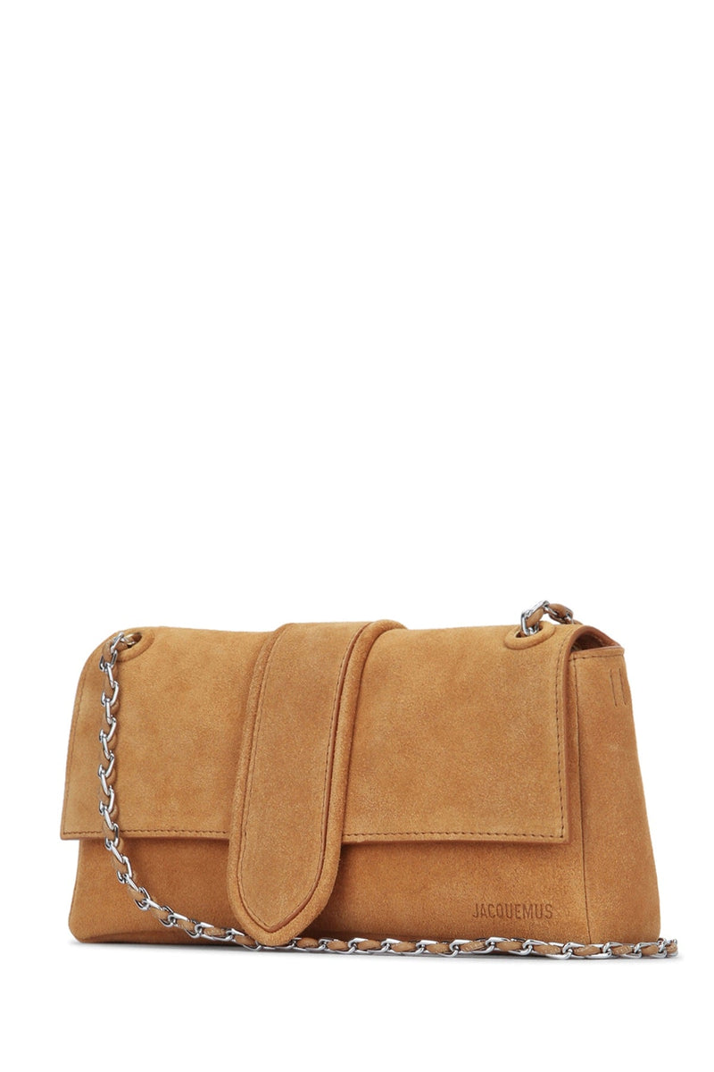 Jacquemus Bambino Shoulder Bag — Camel Principal:calf Leather