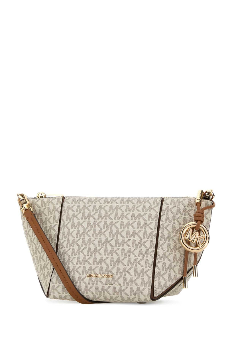 Michael By Kors Jordi Crossbody Bag — Beige