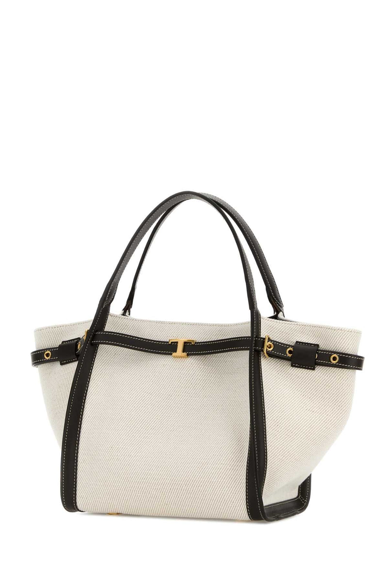 Tods Shopping Tote Bag — White
