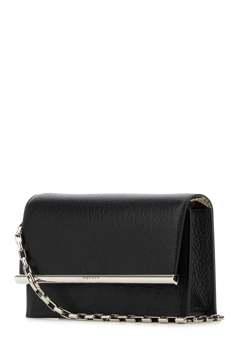 Alexander Mcqueen Satch Clutch — Black