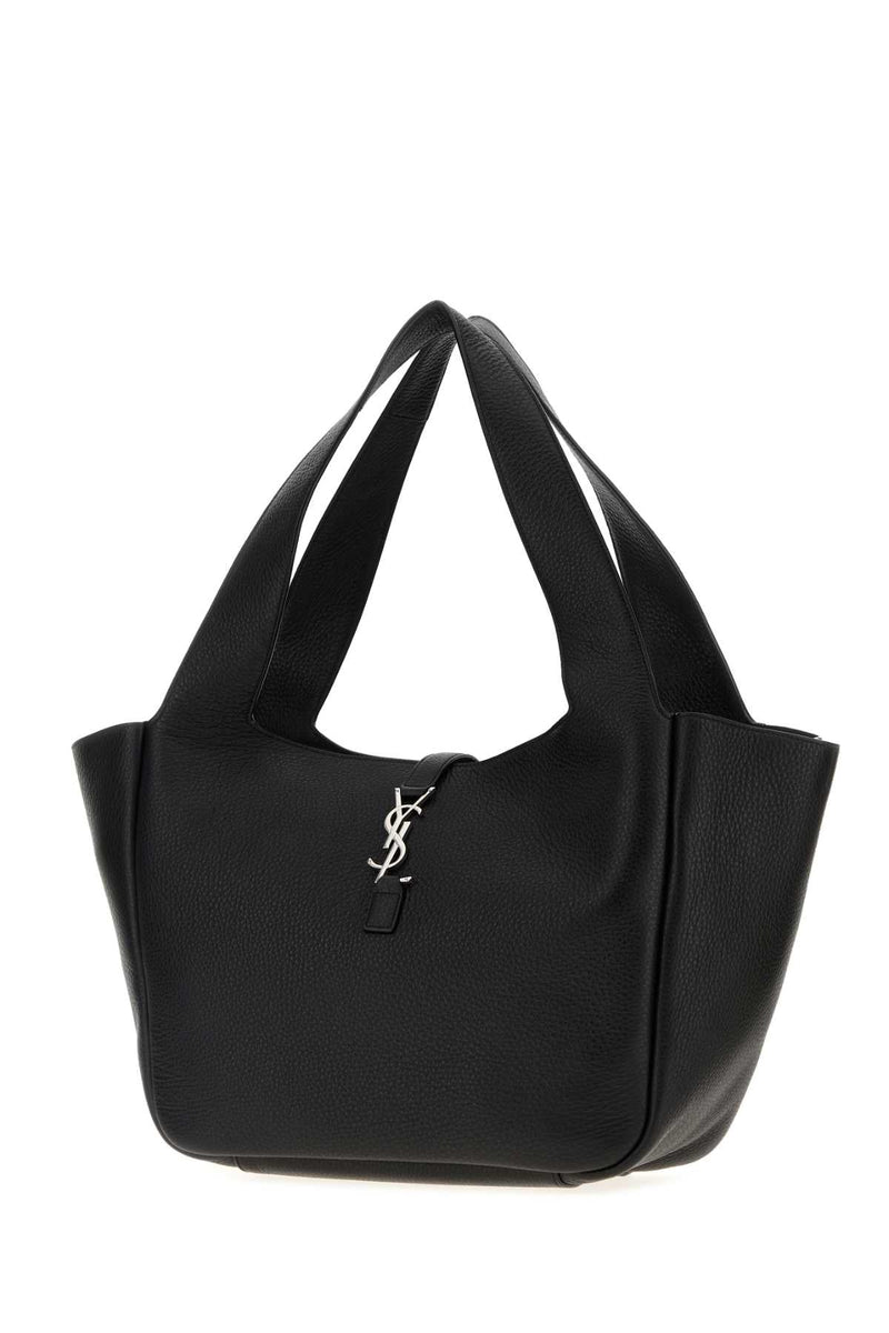 Saint Laurent Bea Shoulder Bag — Black