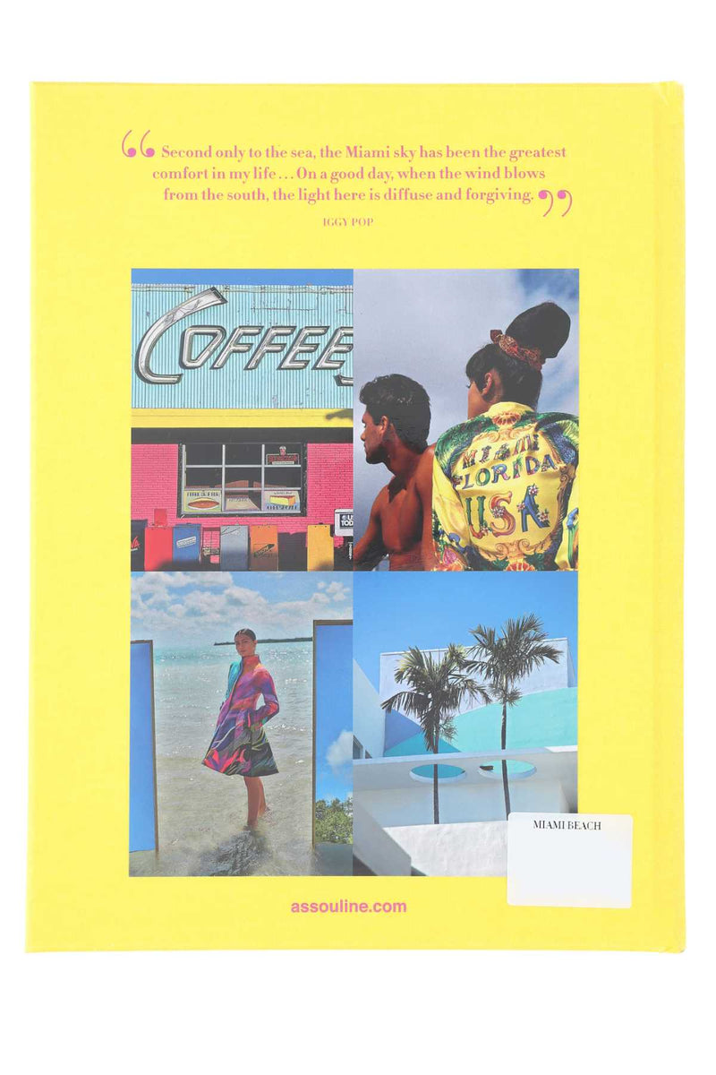 Assouline Miami Beach Scarf — Yellow Scarfs