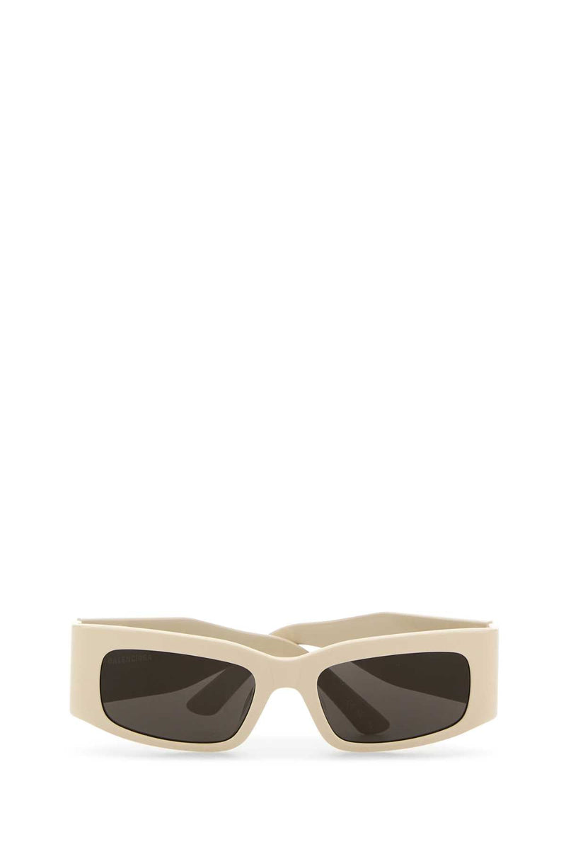 Balenciaga Paper Sunglasses — Beige Exterior: Acetate