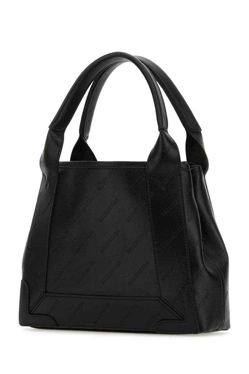 Balenciaga Cabas Shoulder Bag — Black