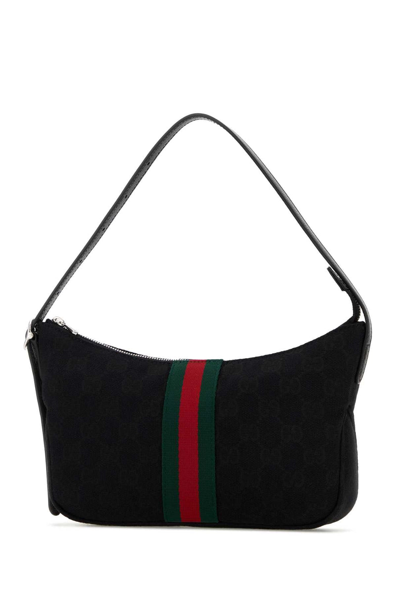 Gucci Lunetta Shoulder Bag — Black