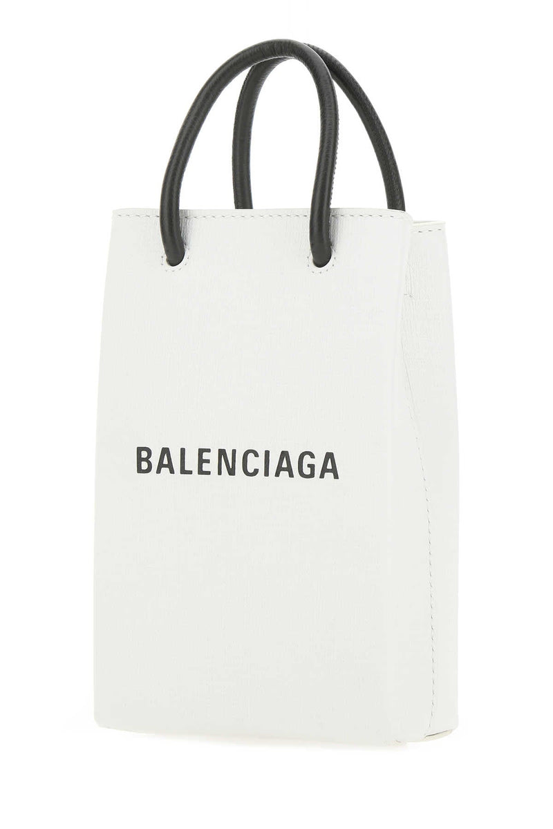 Balenciaga Mini Bag — White T Domesticated Calf Le