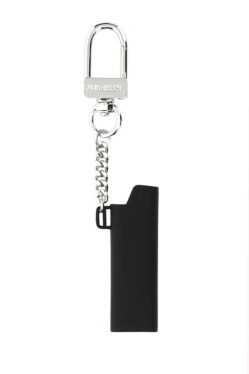 Ambush Metal Lighter Holder Key Case — Black Exterior: Brass Keychains