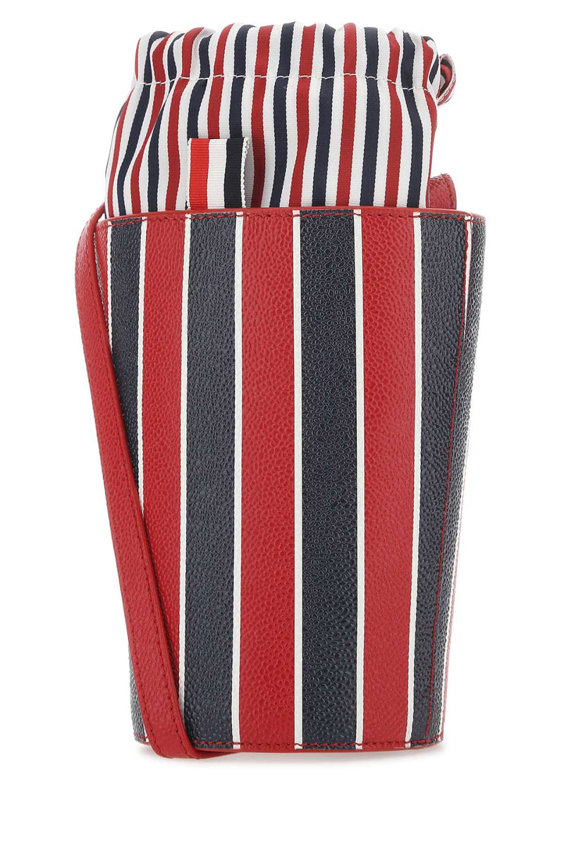 Thom Browne Bucket Bag — Red