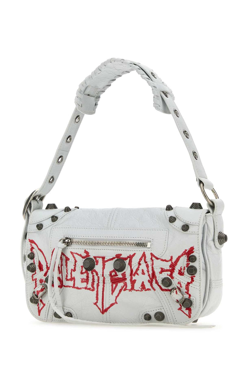 Balenciaga Le Cagole Xs Shoulder Bag — White