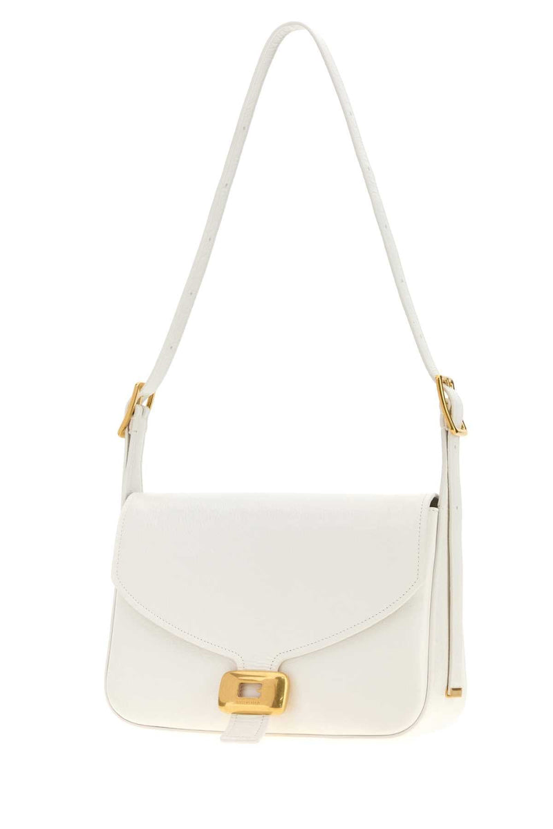 Balenciaga Should Shoulder Bag — White