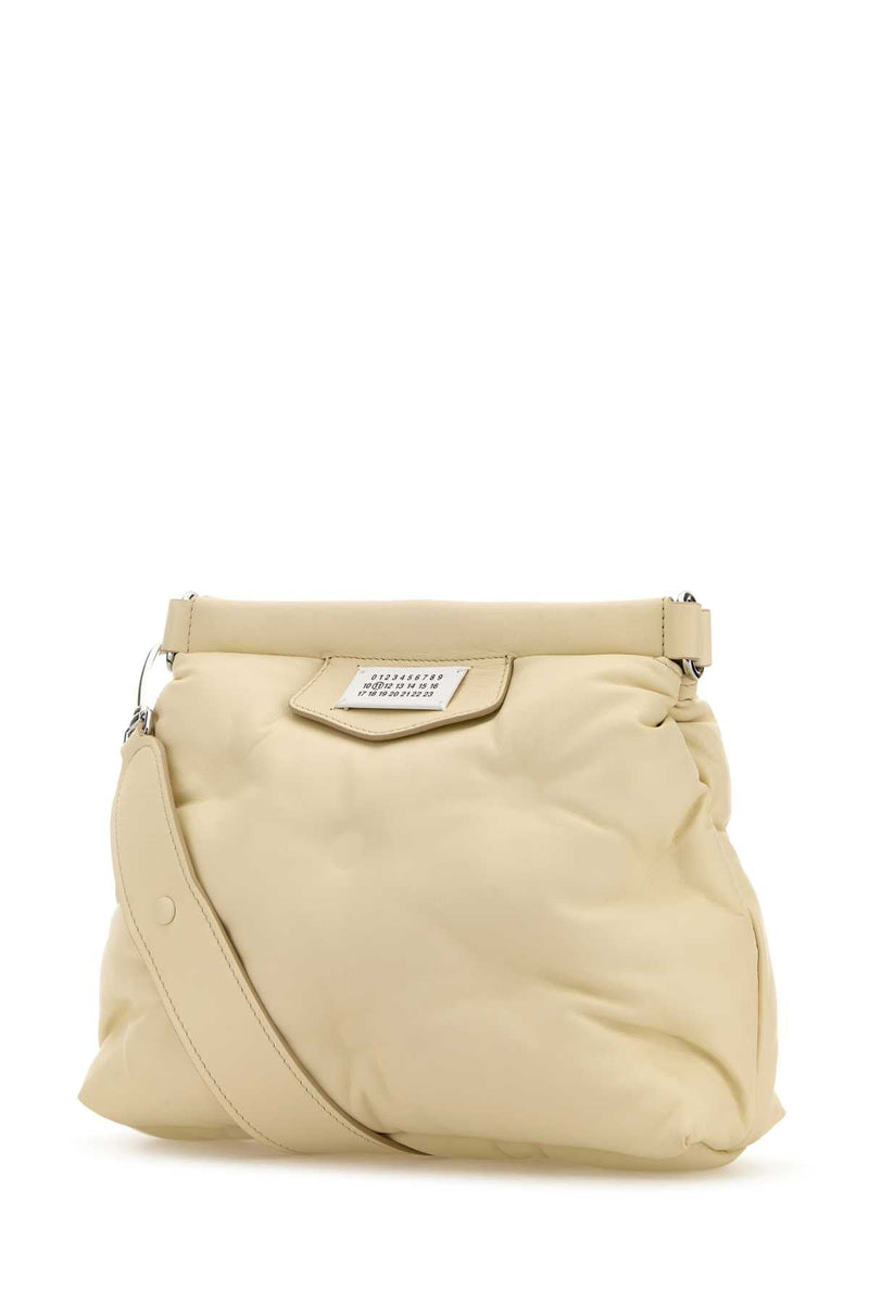 Maison Margiela Slam Crossbody Bag — Beige