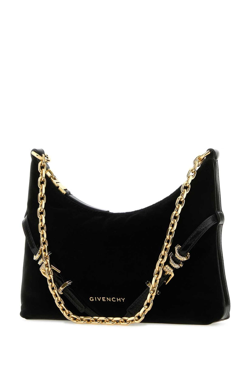 Givenchy Voyou Shoulder Bag — Black