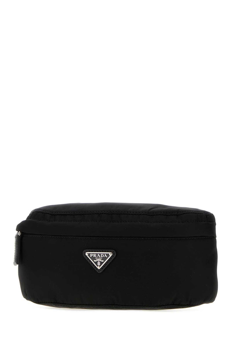 Prada Quilted Re-Nylon Belt Bag — Black