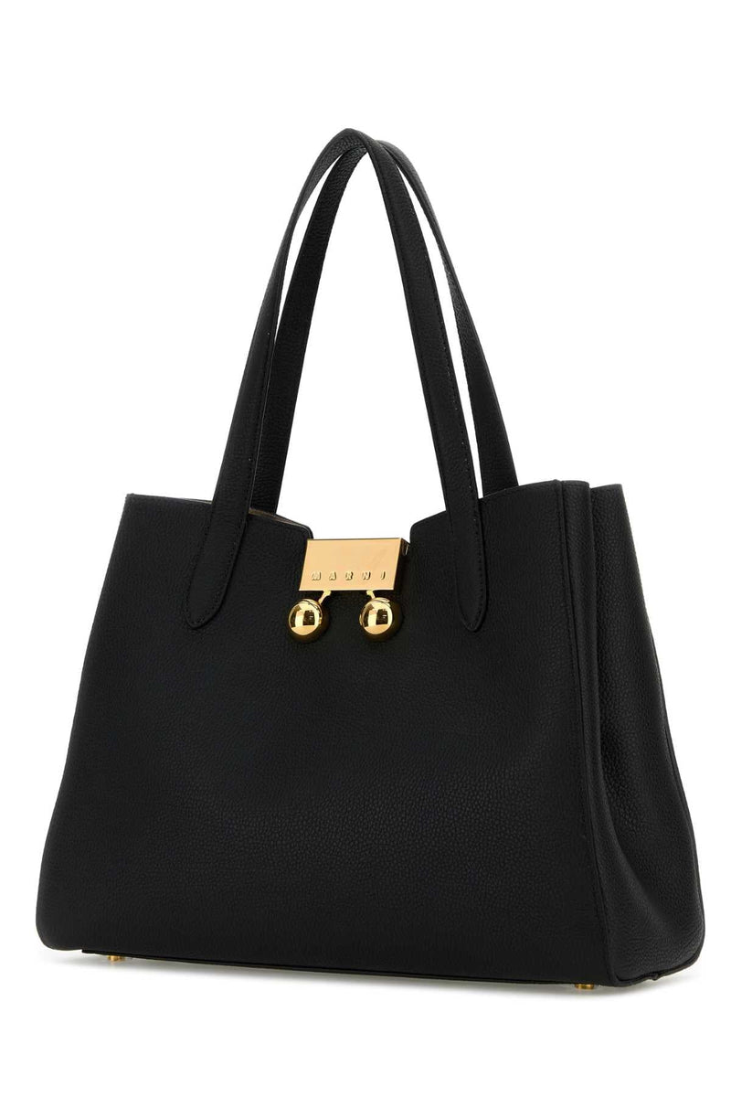 Marni Shoulder Bag — Black