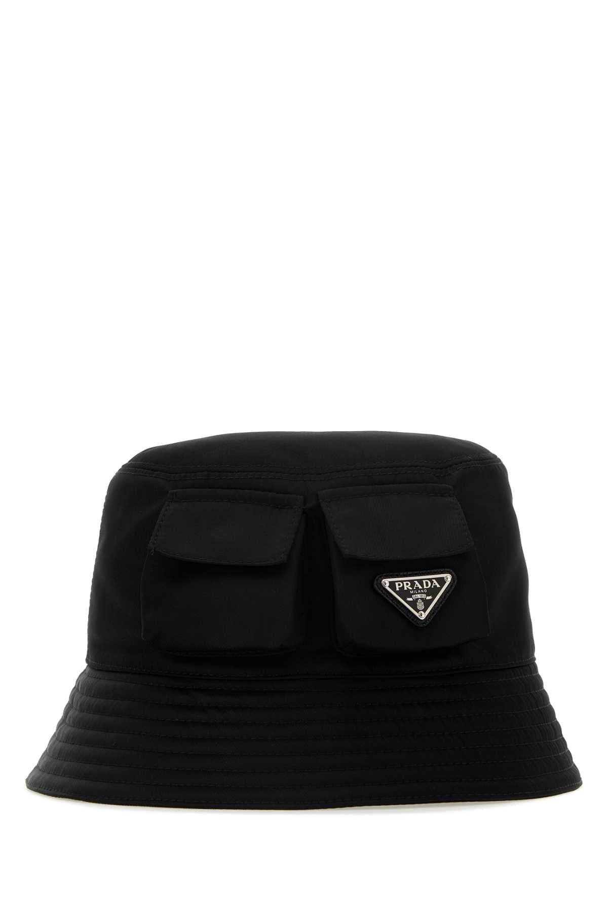 Prada Re-Nylon Bucket Hat — Black