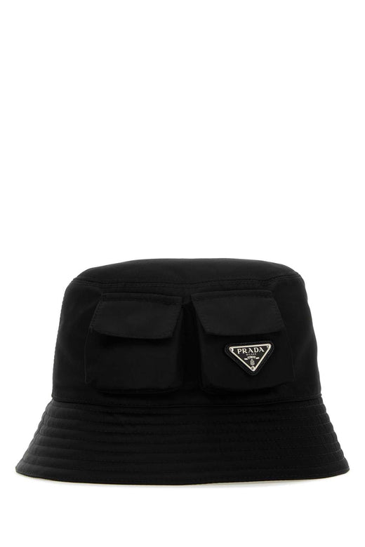 Prada Re-Nylon Bucket Hat — Black
