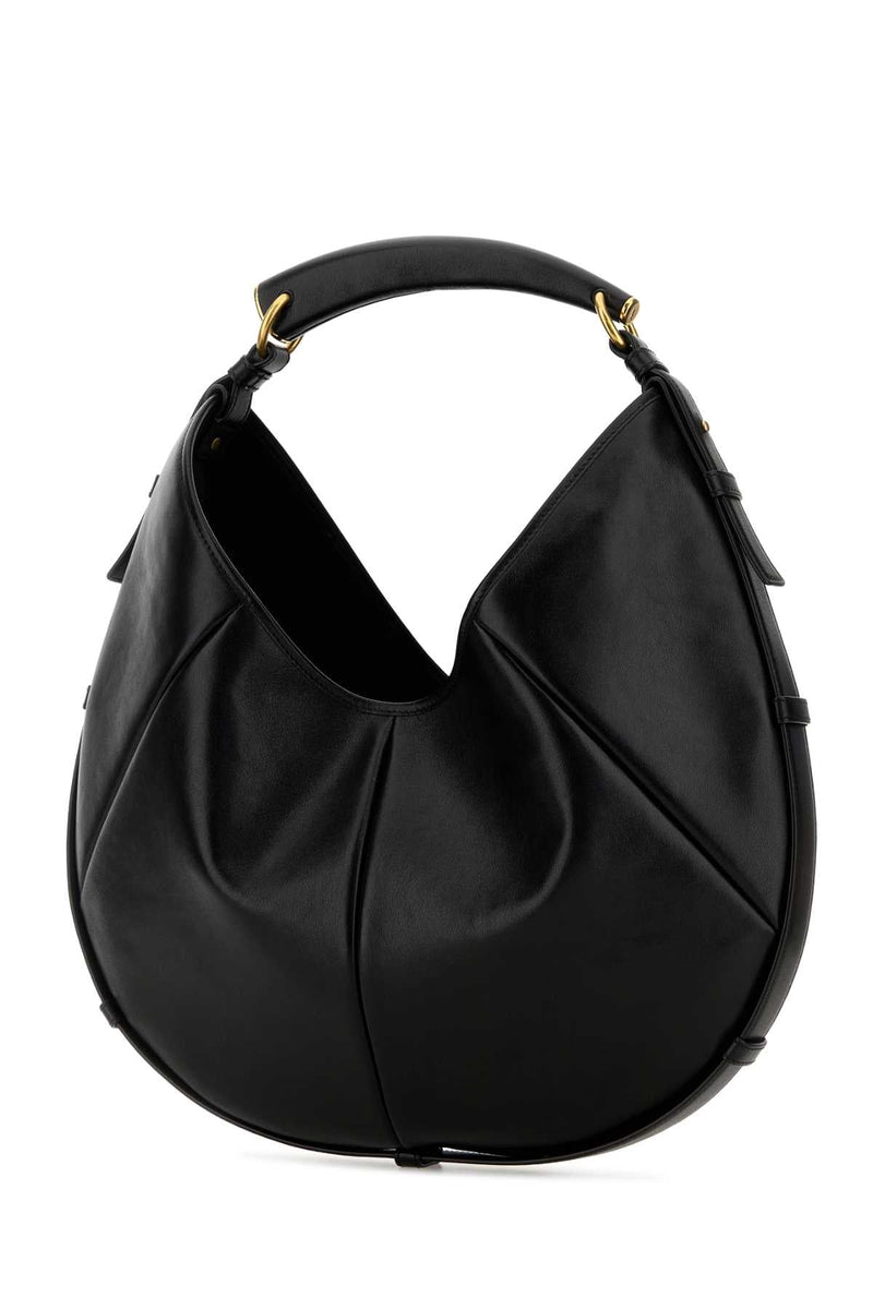 Saint Laurent Mombasa Shoulder Bag — Black
