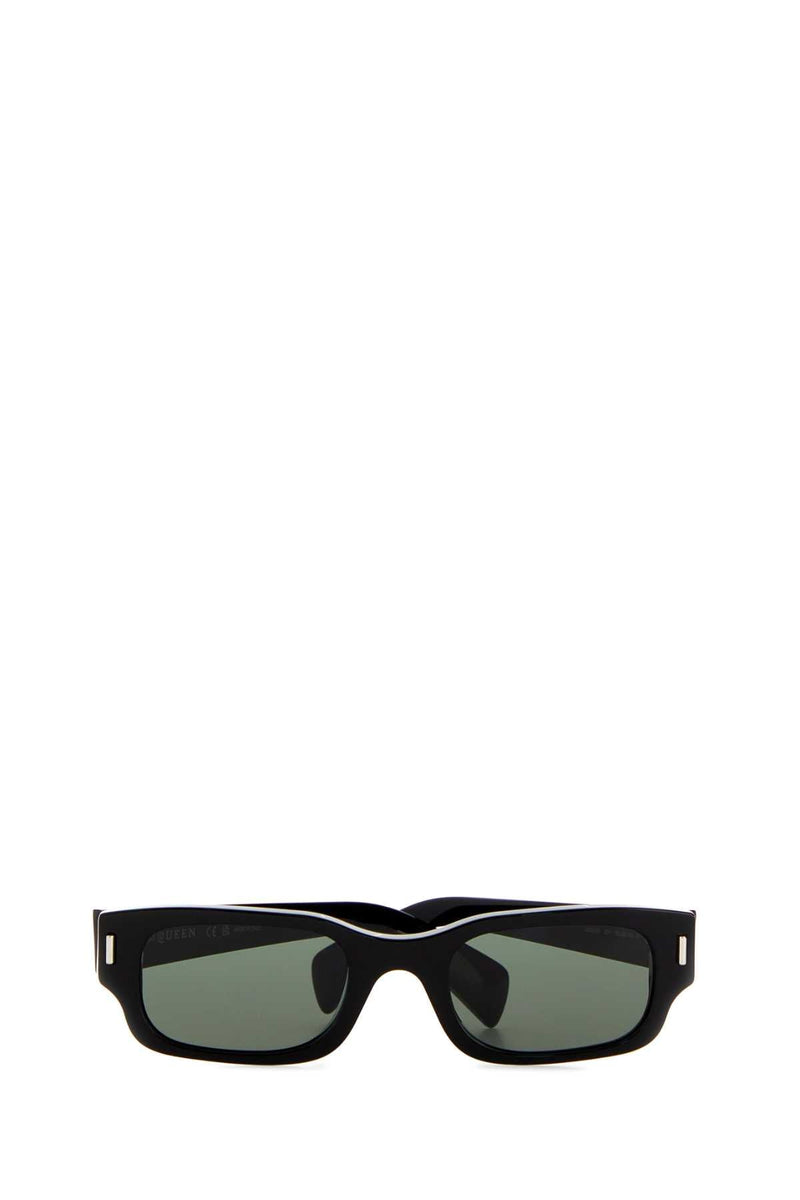 Alexander Mcqueen Am0549s Acetate Panthos Sunglasses — Black