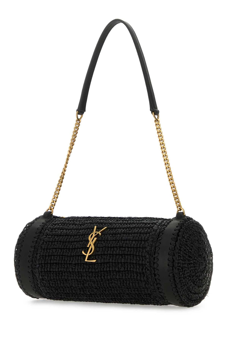 Saint Laurent Cassandre Shoulder Bag — Black